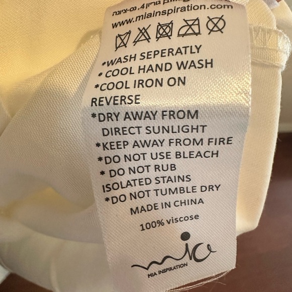 Mia Inspiration Plus Size Maxi Dress - Picture 5 of 9